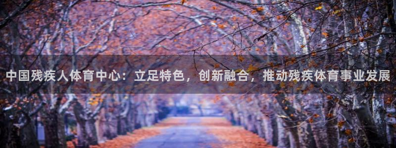 海南必发官网下载发展怎么样：中国残疾人体育中心：立足
