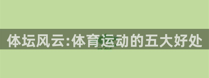 必发官方正版app娱乐40996：体坛风云:体育运动